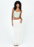 product Edin Maxi Skirt White Princess Polly  Maxi 