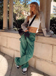 product Princess Polly Low Rise Jeans  Miami Vice Pants Green