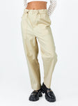 product Princess Polly High Waisted Pants High Waisted Pants High Waisted Pants  Preston Cargo Pant Beige