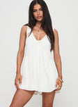 Mackellar Playsuit White