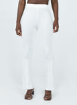 product Princess Polly High Waisted Pants  Vereen Pants White