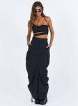 product Baird Cargo Maxi Skirt Black Princess Polly  Maxi 