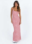 product Princess Polly Sweetheart Neckline  Knox Maxi Dress Pink Floral