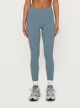 Dellah Ruched Back Leggings Blue