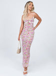 product Princess Polly Scoop Neck  Emily Maxi Dress Pink Floral