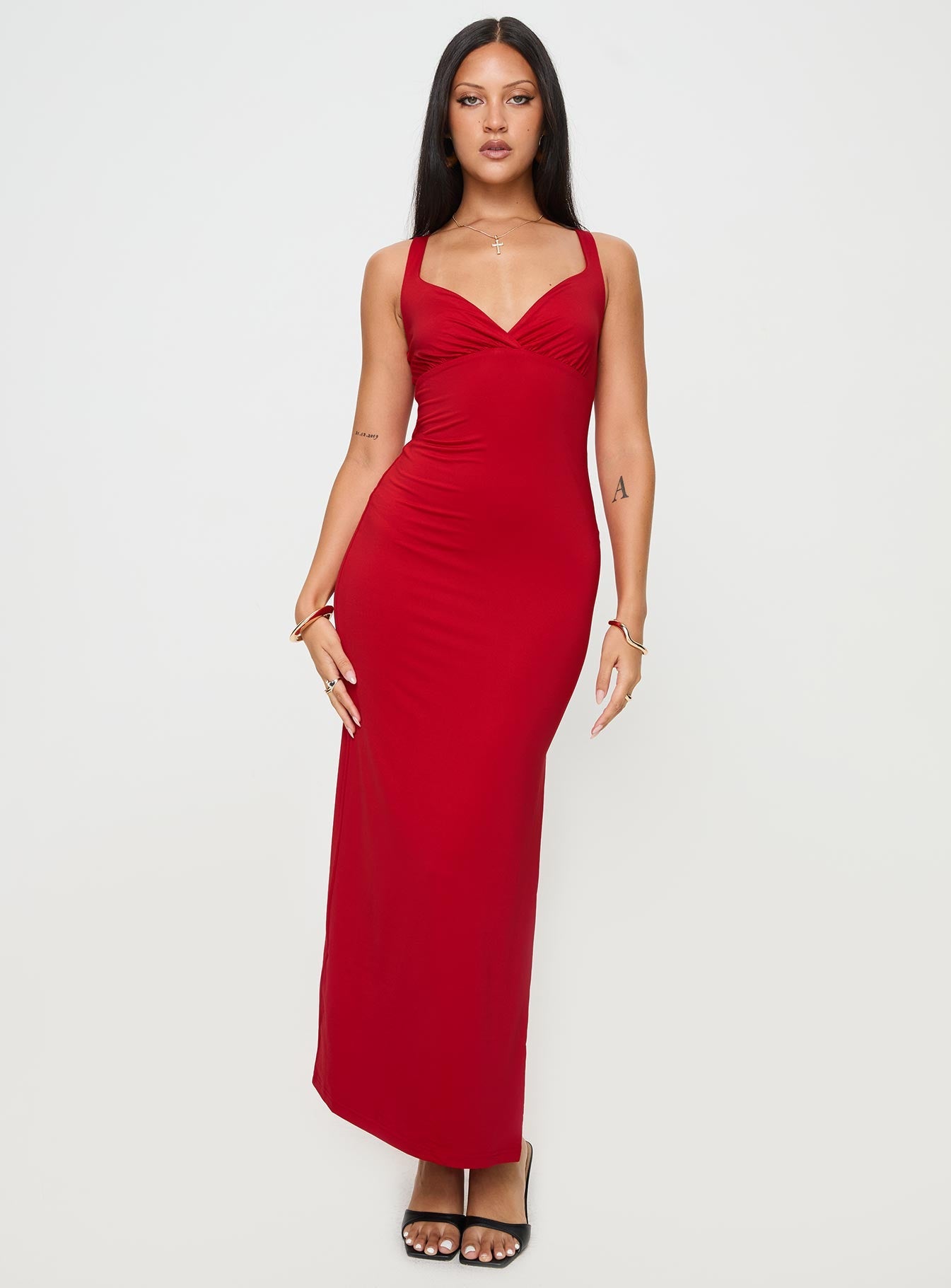 Collective Dress - Wandella Maxi Dress Red fifth image