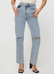 product Princess Polly High Waisted  Holland Jeans Denim