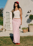 Piazia Maxi Skirt Pink