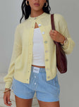 product Sunbeam Cardigan Yellow Princess Polly  Long 