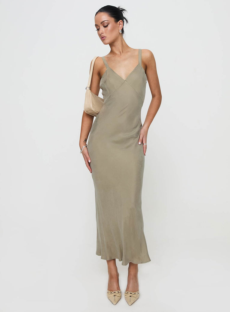 Laurette Maxi Dress Sage