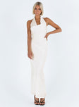 product Princess Polly High Neck  Keylan Cowl Neck Maxi Dress White