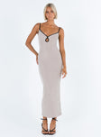 product Princess Polly High Neck  Tahlia Maxi Dress Champagne