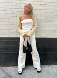 product Princess Polly Low Rise Pants  Fallout Mid Rise Cargo Pants White Petite