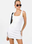 product Princess Polly Scoop Neck  Jenni Mini Dress White