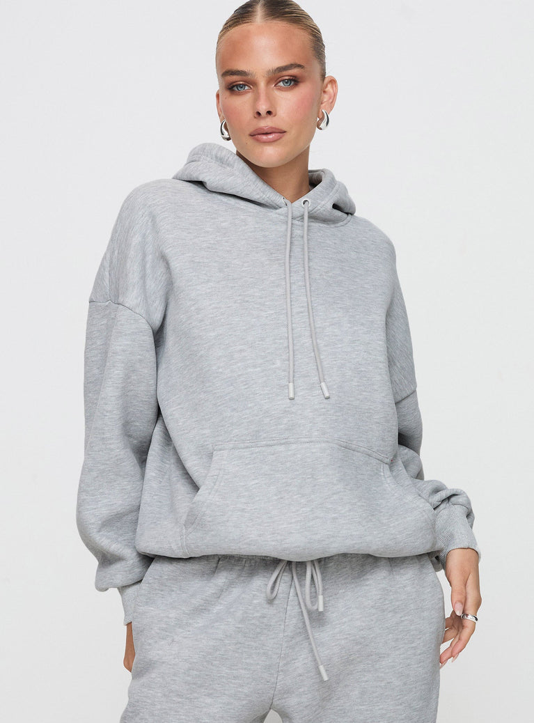 Dream Fleece Classic Hoodie Grey Marle