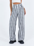 product Princess Polly  Archer Pants Grey Plaid