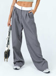 product Princess Polly High Waisted Pants  City Of Angels Pant Spanish Grey