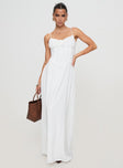 Eleanora Maxi Dress White