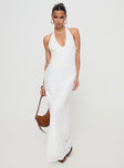 Koral Maxi Dress White