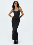 product Princess Polly Scoop Neck  Castling Maxi Dress Black