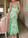 product Princess Polly Crew Neck  Pantano Maxi Dress Green