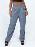 product Princess Polly High Waisted Pants  Agyness Pant Slate Pinstripe