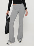 Burbank Ruched Pants Grey