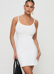 Kattan Mini Dress White