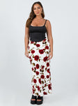 product Jodie Maxi Skirt White Floral Princess Polly  Maxi 