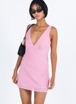 product Princess Polly Asymmetric Neckline  Nellie Mini Dress Orchid Pink