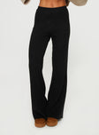 Montana Knit Pants Black Petite