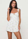 Orsini Romper White