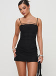 Family Ties Mini Dress Black