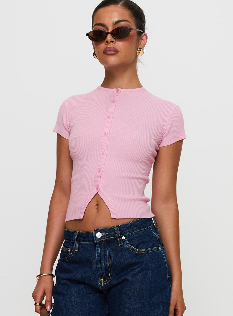 Suzu Top Pink