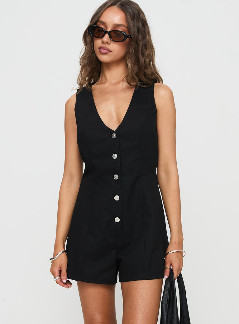 Damico Romper Black