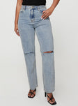 product Princess Polly High Waisted  Holland Jeans Denim