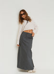 product Devine Cargo Maxi Skirt Slate Princess Polly  Maxi 