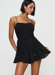 Bernie Playsuit Black