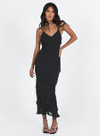 product Princess Polly High Neck  Lars Maxi Dress Black