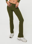 product Princess Polly High Waisted Pants High Waisted Pants  Westaway Pants Green