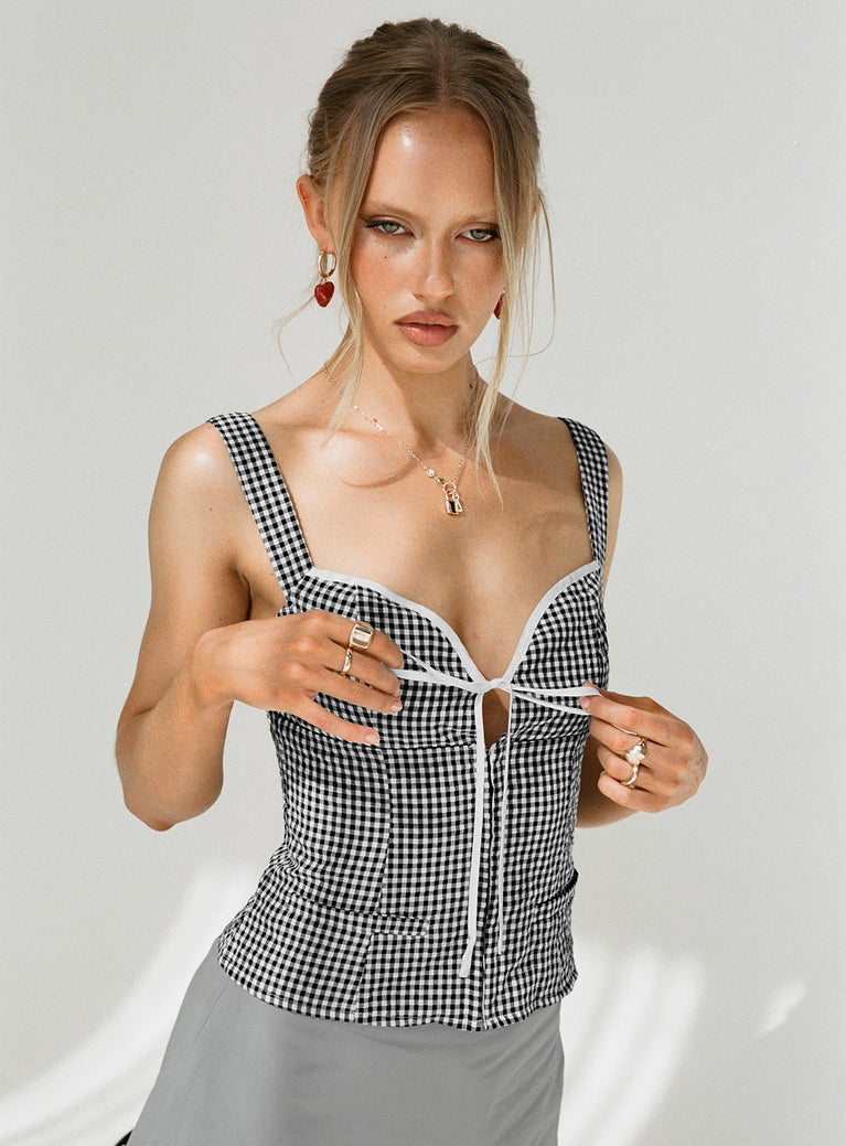 Armoire Gingham Top Multi