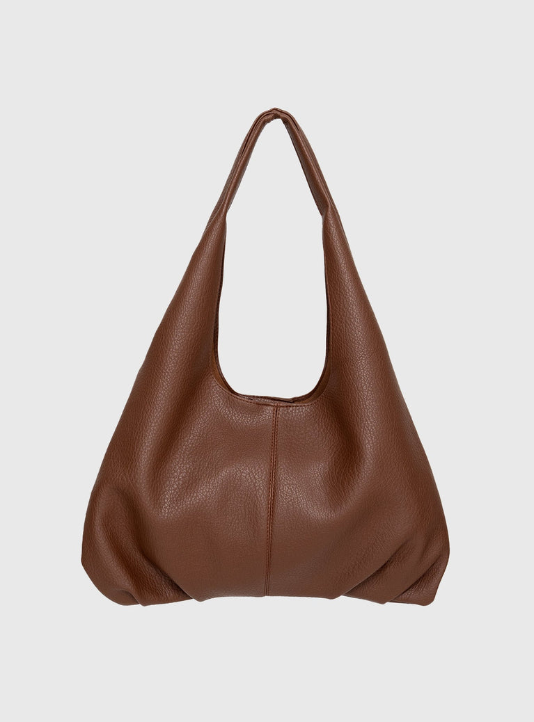 Zenia Shoulder Bag Brown