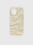 Sevyn Iphone Case Matte Buttercream