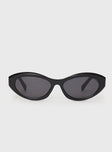 Art Deco Sunglasses Black