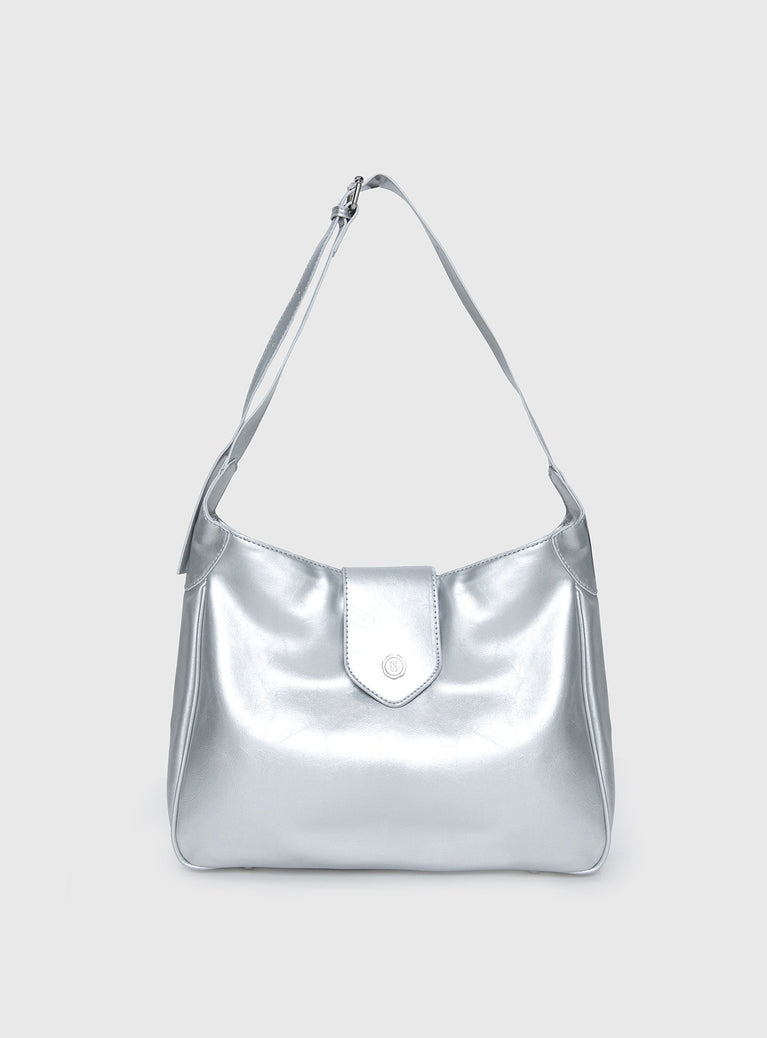 Moonage Tote Bag Silver