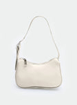 Speak The Truth Shoulder Bag Beige