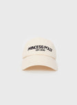 Don't Settle Activewear Cap Beige