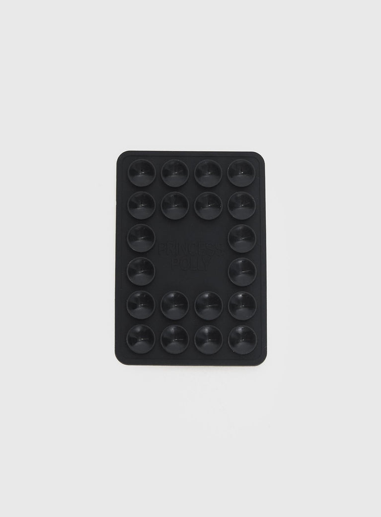 Phone Suction Plate Black