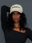 Don't Settle Activewear Cap Beige