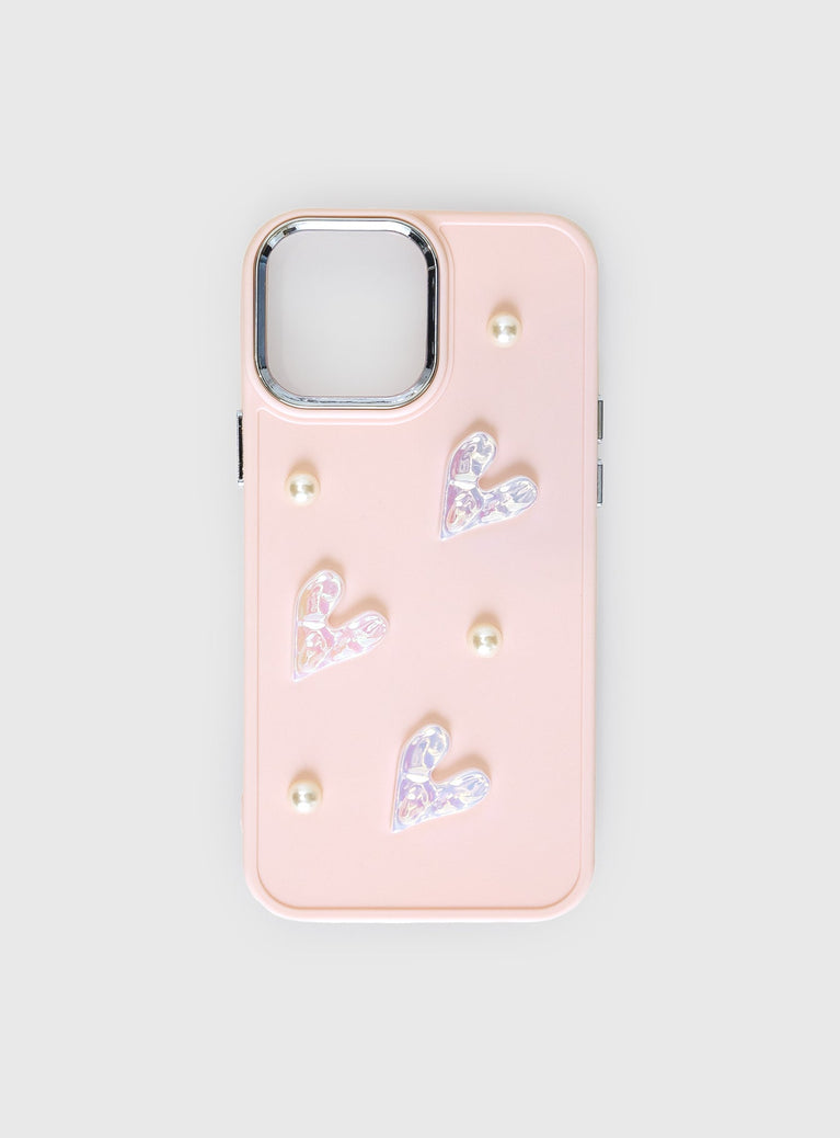 Monsoon iPhone Case Pink